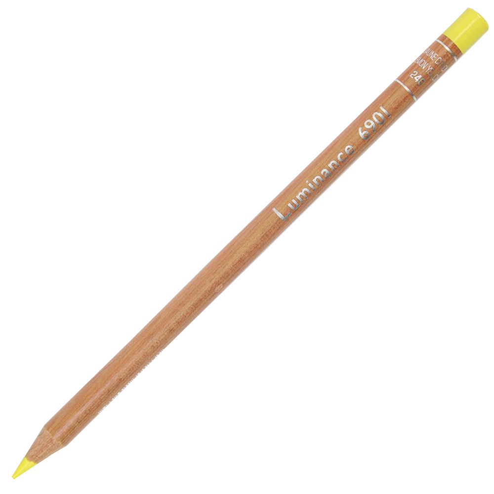 Lápis de Cor Caran d'Ache Luminance 240 Lemon Yellow